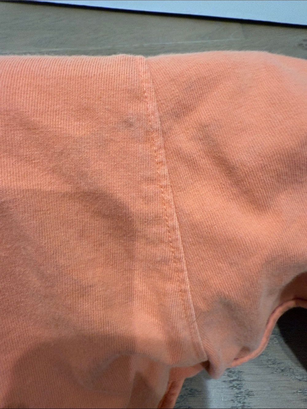 MOTHER Women's Bright Orange Athletic Lounge Shorts - Picture 3 of 3